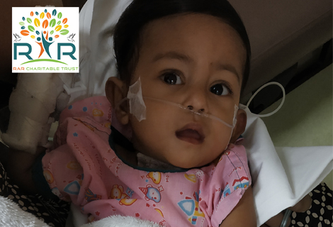 Fundraiser For Baby Samantha, a 10 Month Old's Heart Operation - RAR Charitable Trust