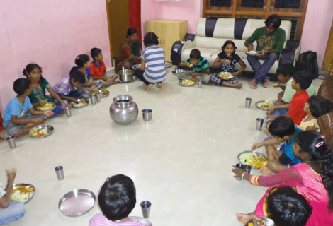 Food Sponsorship To An Orphanage - RAR Charitable Trust