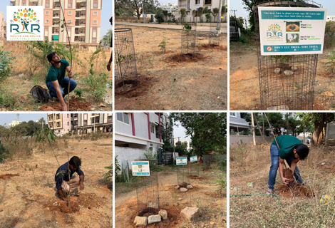 Tree Plantation in Hyderabad - RAR Charitable Trust