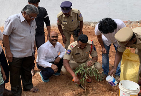 Tree Plantation in Colony - RAR Charitable Trust